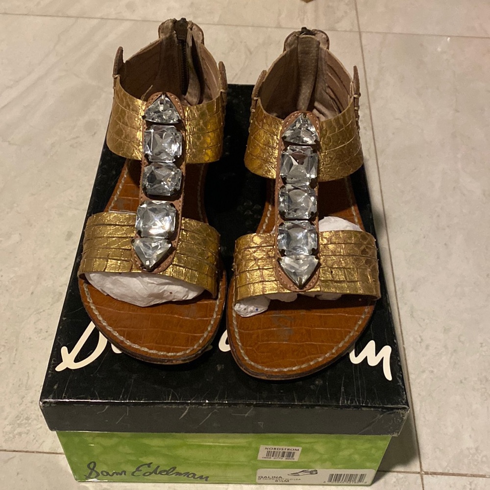 Sam Edelman Galina Rhinestone Sandals